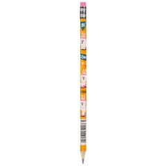Олівець чорнографітний Yes Line Friends Cony трикутний з гумкою