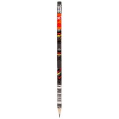 Олівець чорнографітний Yes Ninja трикутний з гумкою