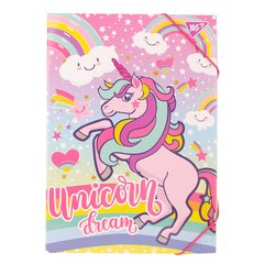 Папка для праці YES картонна А4 "Unicorn"