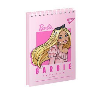 Тетрадь для записей YES А7 Barbie 80 листов клетка
