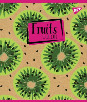 Зошит А5 48 Кл. YES Fruits Color Крафт
