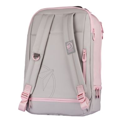 Рюкзак YES T-123 "Amelie", сірий/рожевий