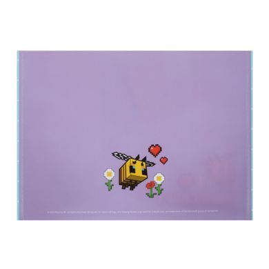 Папка-конверт Yes А4 на кнопке Minecraft.Spring