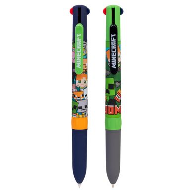 Ручка шариковая YES Minecreft: Boom 0,5 мм 4 цвета