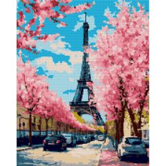 Алмазная мозаика SANTI Париж весной 40*50