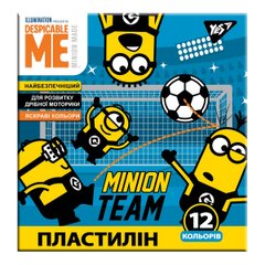 Пластилин YES "Minions", 12цв, 240г, Украина