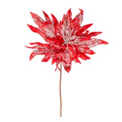 Цветок декоративный Novogod'ko Хризантема, красный, 24 см