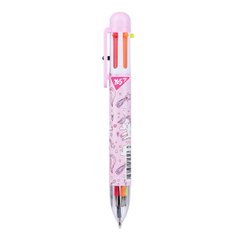 Ручка шариковая YES "Unicorn", 1,0 мм, 6 цветов