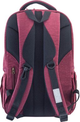 Рюкзак подростковый YES OX 194, бордовый, 28.5*44.5*13.5