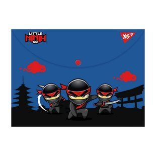 Папка конверт на кнопці Yes Ninja В5