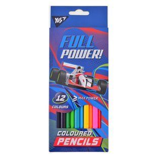 Карандаши 12 цв. "Full Power"