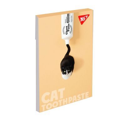 Блокнот YES А7 Catstyle 48 аркушів клітинка