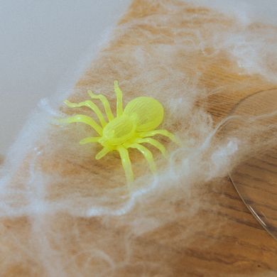 Набор пласт.пауков Yes! Fun Хэллоуин 11*6см, 2 шт, светятся в темноте