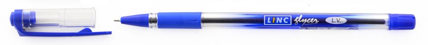 Ручка шар/масл "Glycer" синяя 0,7 мм "LINC"