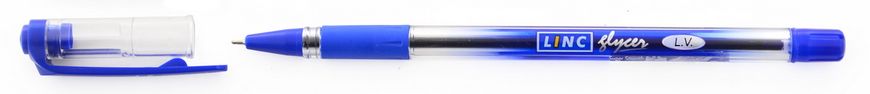 Ручка кульк/ масл "Glycer" синя 0,7 мм "LINC"