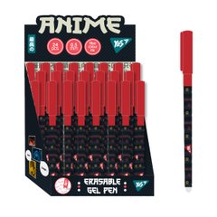 Ручка гелева Yes пиши-стирай Anime 0.5 мм синяя