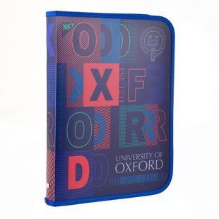 Папка для праці пласт. на блискавці FC "Oxford"