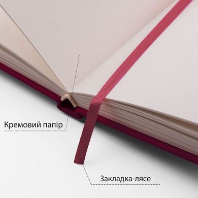 Скетчбук SANTI для графіки 10х15см 100 арк. тверда обкладинка PU 110г/м2 сливовий