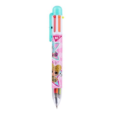 Ручка шариковая YES "LOL", 1,0 мм, 6 цветов