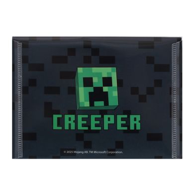Папка-конверт на кнопці Yes Minecraft Creepers B7