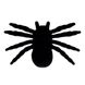 Набір пласт.павуків Yes! Fun Хелловін, 11,5*7 см, 4 шт, оксамит, чорні 1 з 2