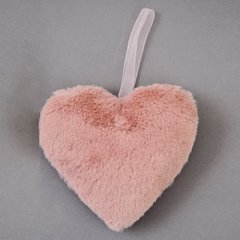 Сердце Yes! Fun пушистое розовое, 15 см