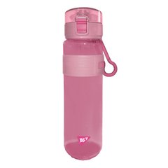 Пляшка для води Yes 750 мл, рожева