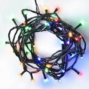 Электрогирлянда Yes! Fun Нить 70 LED, разноцветная, 4,9 м, 8 режимов мигания