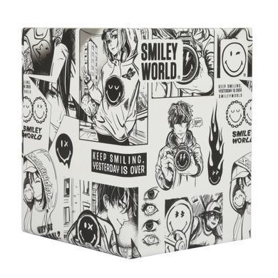 Стакан для письменных принадлежностей Yes Smiley World картон