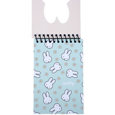 Блокнот Yes Miffy Flowers 100x150 з фігурною висічкою 60 аркушів клітинка