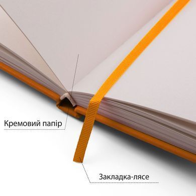 Скетчбук SANTI для графики 10х15см 100 л. твердая обложка PU 110г/м2 желтый