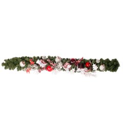 Ветка елочная Novogod'ko 1.50 м с украшением "Подарок Рождества - NG"