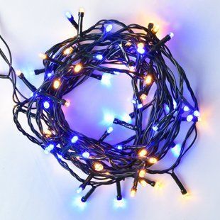 Электрогирлянда Yes! Fun Нить 70 LED, желто-синяя, 4,9 м, 8 режимов мигания