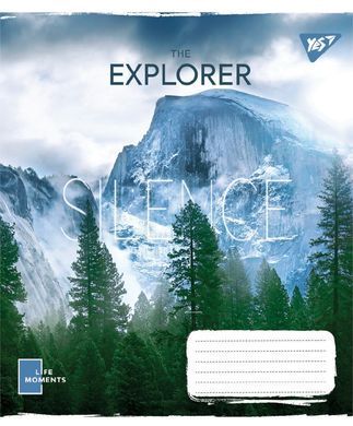 Тетрадь ученическая общая YES The Explorer А5 48 листов линия