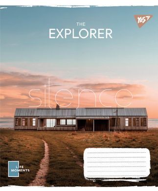 Тетрадь ученическая общая YES The Explorer А5 48 листов линия