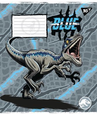 Зошит шкільний Yes Jurassic world 12 аркушів лінія