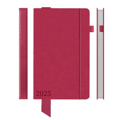 Ежедневник 12х20cм Leo Planner датированный 2025 Monaco розовый 352 стр