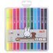 Фломастери двосторонні Yes Miffy 12 кольорів 1 з 5