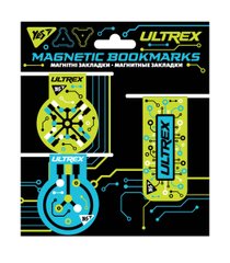 Закладки магнітні YES "Ultrex", 3 шт.