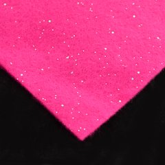 Набір Фетр Santi м'який з гліттером, рожевий, 21*30см (10л)