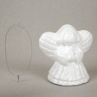 Пенопластовая заготовка SANTI Ангел 1 штука 10 см