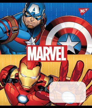Зошит А5 12 Лін. YES Avengers. Double Power