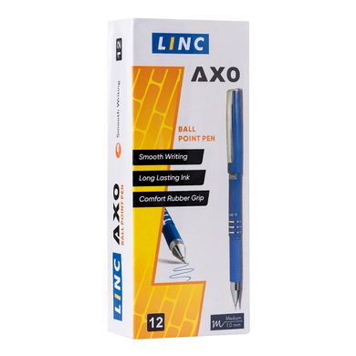 Ручка кулькова LINC AXO 0,7 мм синя