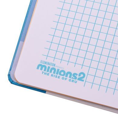 Блокнот-сквіш YES А5, 128 арк., лін. Minions