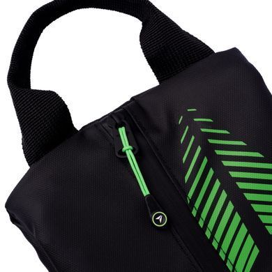 Сумка для взуття SB-17 "YES green", чорний