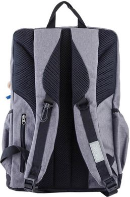 Рюкзак подростковый YES OX 190, серый, 32*45.5*16.5