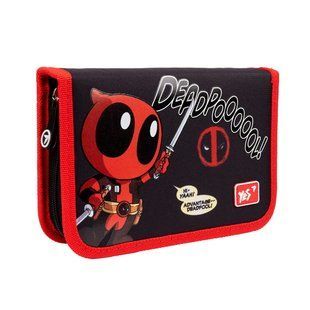 Пенал твердий YES одинарний з двома клапанами HP-04 Marvel.Spiderman