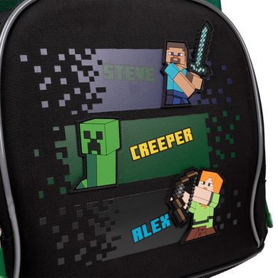Рюкзак школьный полукаркасный Yes Minecraft S-100