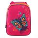 Рюкзак школьный каркасный 1 Вересня H-12 Butterfly, 38*29*15 8 из 9