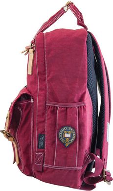 Рюкзак для підлітків YES OX 195, бордовий, 27.5*42*12